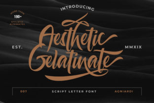 Aesthetic Gelatinate: The Playful Handwritten Font That’s Redefining Modern Typography