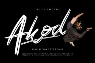 Akod: A Distinctive Calligraphy Font for Standout Design