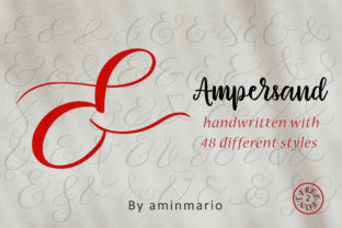 Ampersand 48 Different Styles: The Monogram Designer’s Secret Weapon