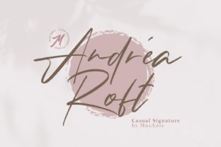 Andrea Roft: A Handwritten Font That Feels Like a Smile
