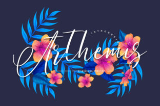 Arthemis: Where Handwritten Charm Meets Bold Design Impact