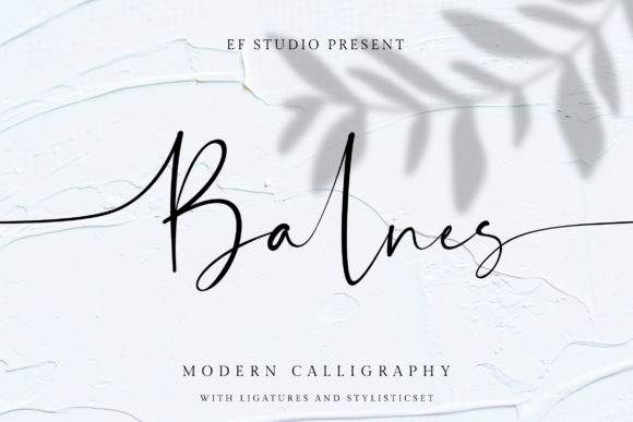 Balnes: Bold Script with Refined Soul