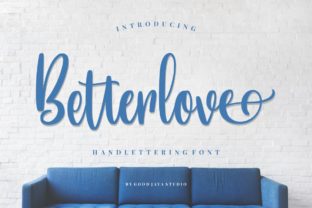 Betterlove: A Beautiful Script Font with Expressive Swashes
