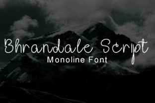 Bhrandale Script: Bold Handwritten Charm