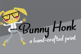 Bunny Honk: A Playful Retro Script Font