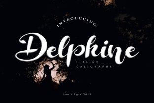 Delphine: A Bold Script Font That Delivers Distinctive Character Without Compromise