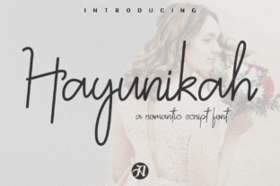 Hayunikah: A Romantic Script Font Designed for Wedding Moments—and Beyond