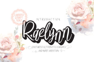 Raelynn Font: A Whimsical Handwritten Typeface for Expressive Design
