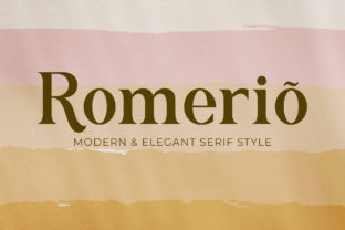 Romerio: A Timeless Serif for Modern Design