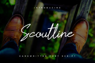 Scoutline: A Handwritten Font with Calm Confidence